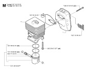 CYLINDER, PISTON & MUFFLER