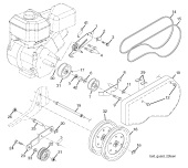BELT GUARD & PULLEY