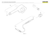 4 HK 7.5 high pressure hose set (2.641-828.0)