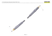 2 H 9 Q high pressure hose Quick Connect (2.641-721.0)