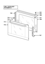 H10 Grill door assy