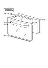 H10 Grill door assy