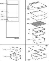 C10 Optional fridge interior