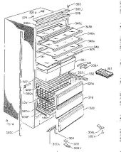 Cabinet + furniture (extra