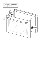H10 Main Oven Door (large