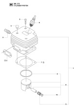 CYLINDER PISTON