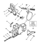 CHAIN BRAKE & CLUTCH COVER