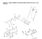 MOWER LIFT  DECK LIFT