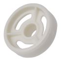 Lower Bottom Basket Wheel, White