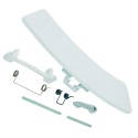 White Door Handle Catch Kit