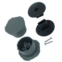 Flange hand grip complete