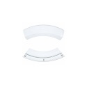 White Door Handle