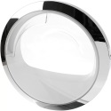 Window Door Hinge & Glass Complete Silver