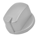 Control Knob Inox Silver