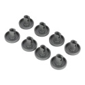 8 Pack Lower Wheels Basket Wheel Kit 