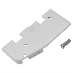 White Door Lower Bottom Right Side End  Cap 