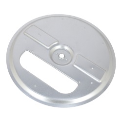 Heater element support disk