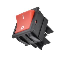 On Off Red Rocker Switch