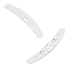 White Door Lock Catch Latch Plate