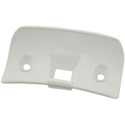 Door Latch Catch Cover White 
