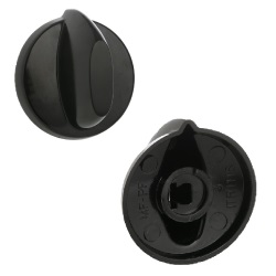 Hob Black Control Knob Switch