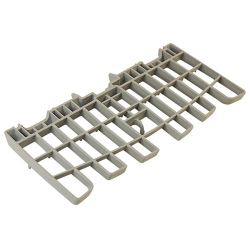 Drop-Down Glass Flap Holder, Grey