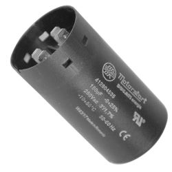 MOTOR START CAPACITOR 150MFD 280V C/W RESISTOR AND M8 STUD (REF 412.80.4535)