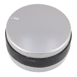 Silver Chrome Control Knob Switch Dial