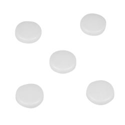 White Screw Cover Plugs
