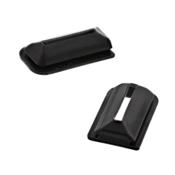 Rubber Cap Door Hinge 2 Pcs
