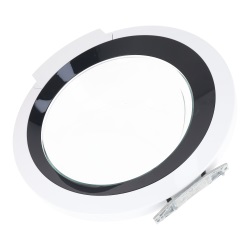 Door Glass with Handle & Hinge