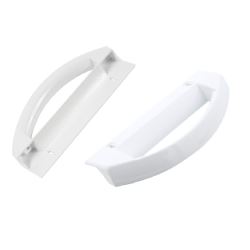 White Door Handle 
