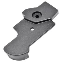 Door Right Hand Lower End Cap & Clip (Black)