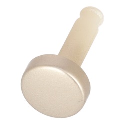 Oven Timer Button Satin Nickel