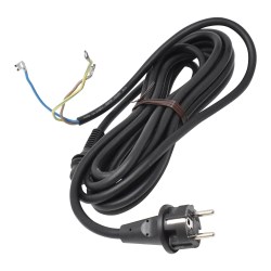 Cable with plug