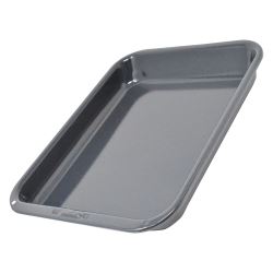 Grill Pan Enamel Baking Roasting Tray 355 x 274 x 44mm 