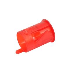 Neon Red Lens Light Lamp Bulb Front