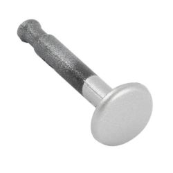 Clock Timer Silver Push Button