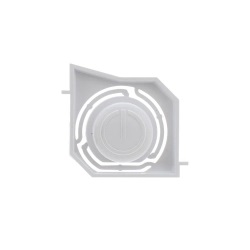 On/Off Push Button Switch, White