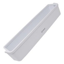 White Bottle Shelf Rack