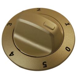 Hob Control Knob Stainless Steel