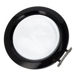 Black Door Handle Glass Hinge Handle Complete 