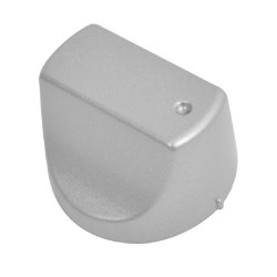Silver /  Stainless Steel Control Knob Switch Dial