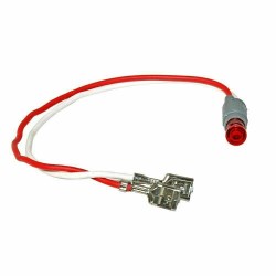 Temperature Signal Lamp Red Bulb & Lens