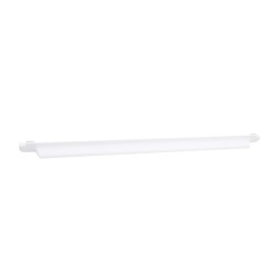 Glass Shelf Back Edge Trim White 47.4cm