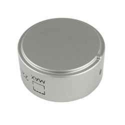 Temperature Control Knob Silver