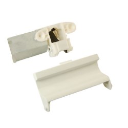 Door Lock Handle White Kit 