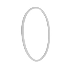 Door Seal Rubber Gasket  00656841 