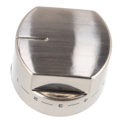 Silver Grill Control Knob