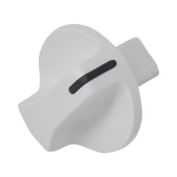 White Control Knob Switch